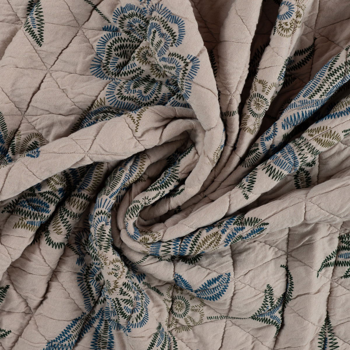 Quilt blau