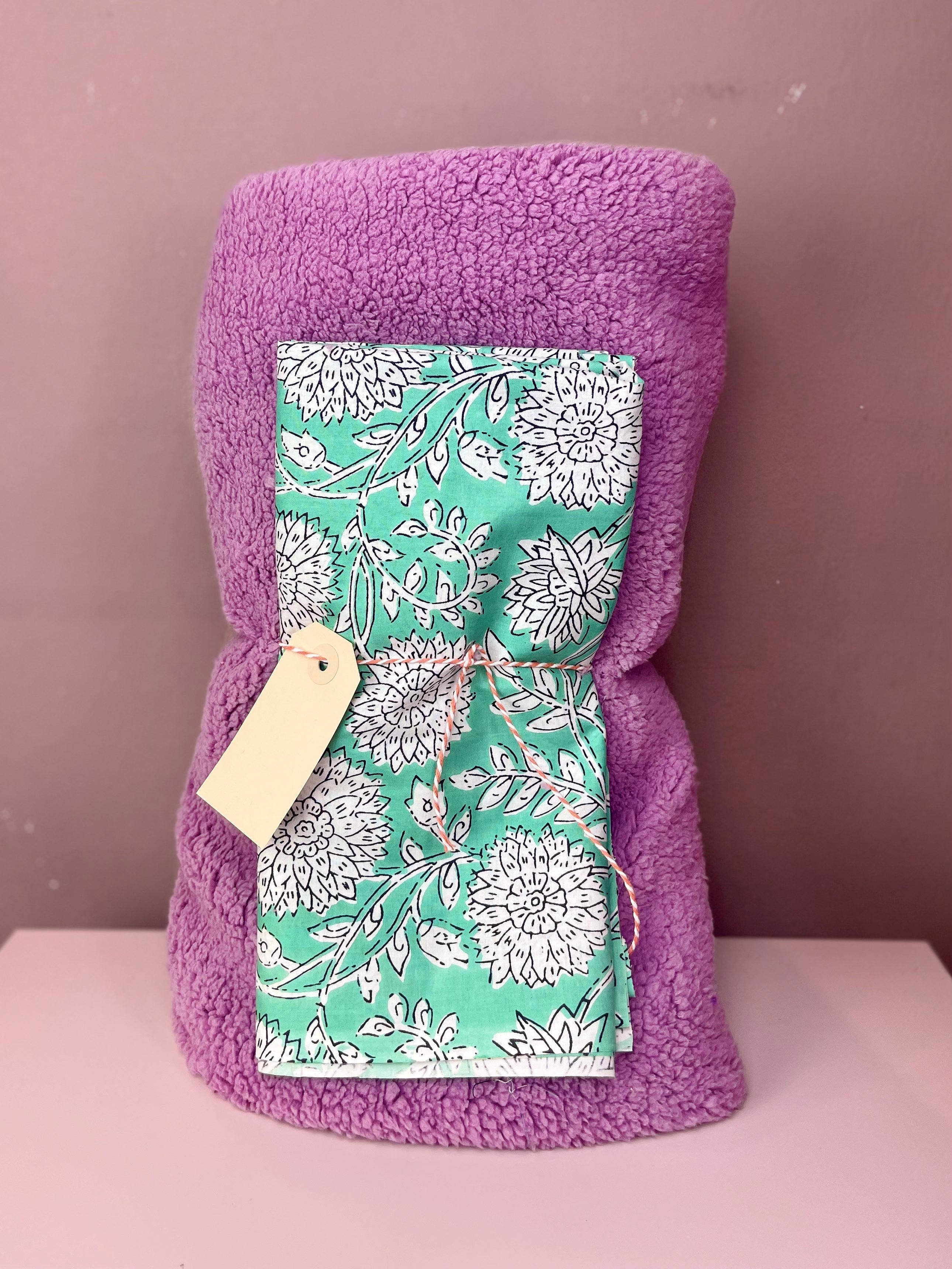 Nähset Weste HARLOW Soft Teddy rosa 2