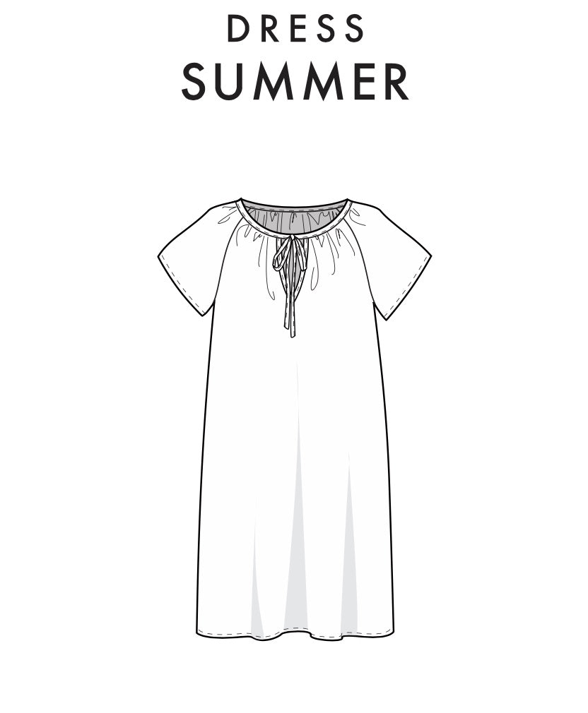 Schnittmuster DRESS SUMMER
