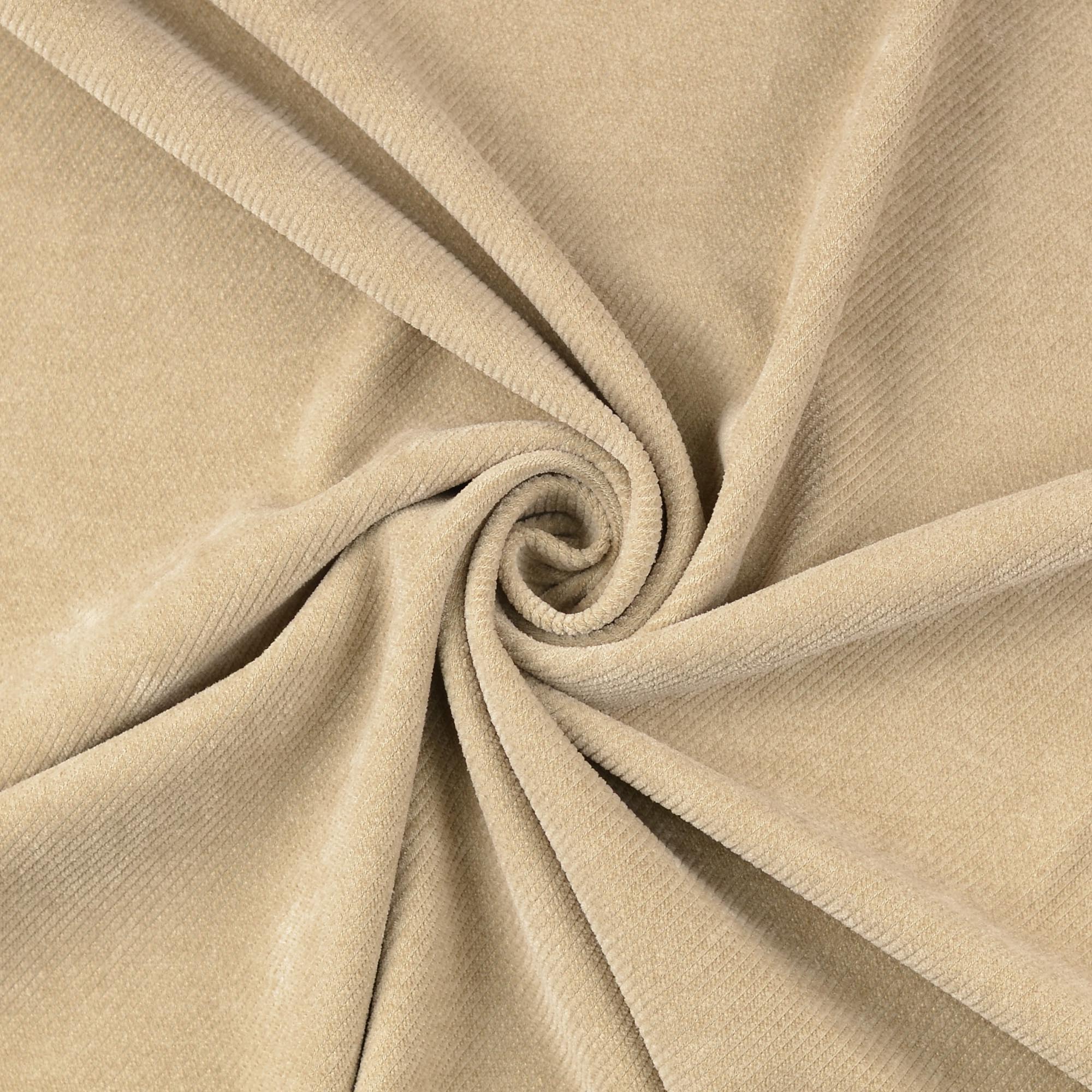Jersey VELVET TWILL natur