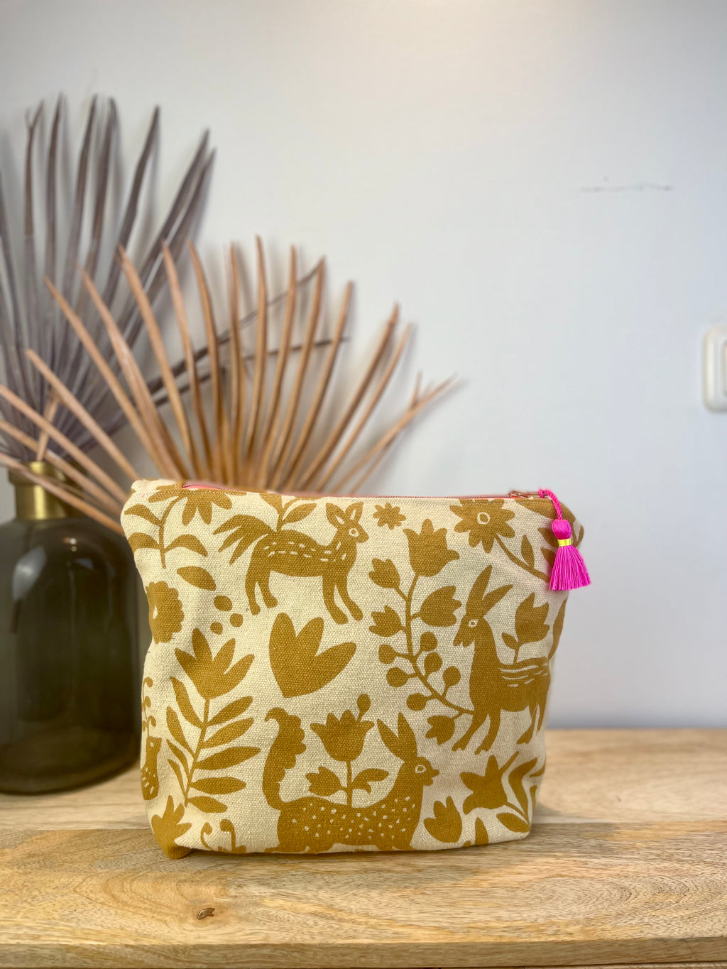 Washbag Otomi gelb